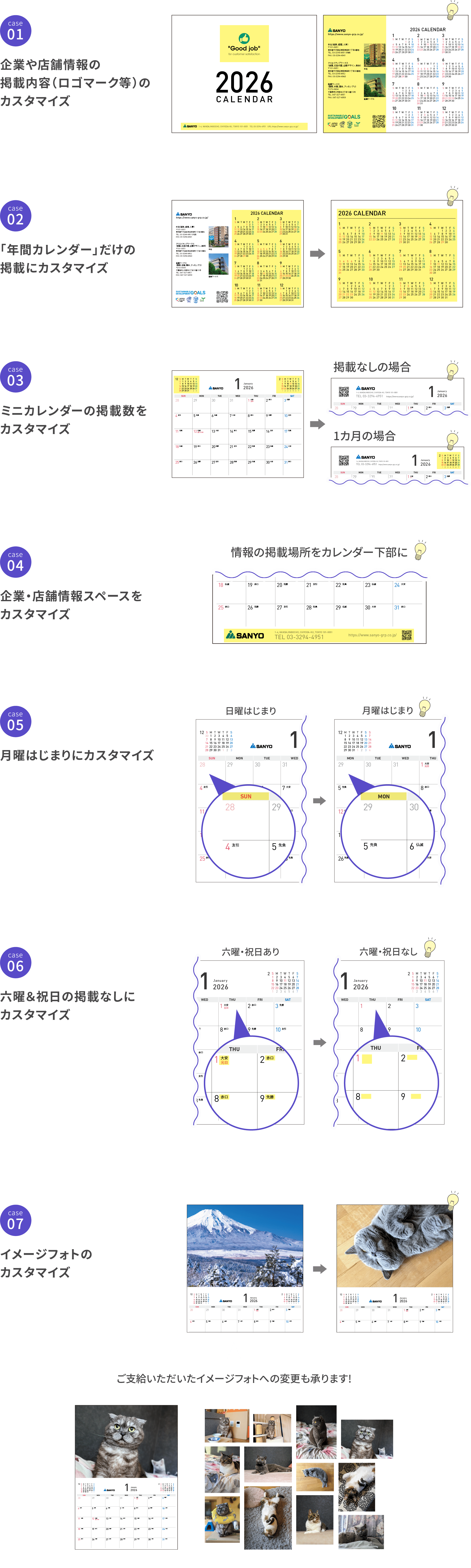 カスタマイズ内容